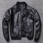 bombers homme cuir